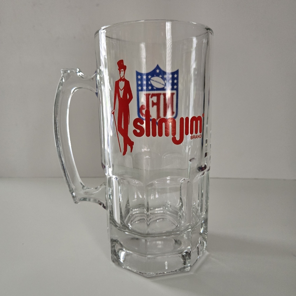 90's NFL Slim Jim Beer Mug